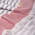 thumbnail image 6 of American Soft Linen Premium Turkish Peshtemal Beach Towel - Lightweight, Quick-Drying Terry Cloth, 35x60 Inches, Sand-Free, Soft & Absorbent, Rose, 6 of 8