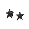 Initial A-Z Patriotic Celestial Star Stud Earrings Stainless Steel 10MM