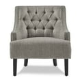 thumbnail image 3 of OakvillePark Vernonia Fabric Upholstered Accent Chair, Taupe, 3 of 8
