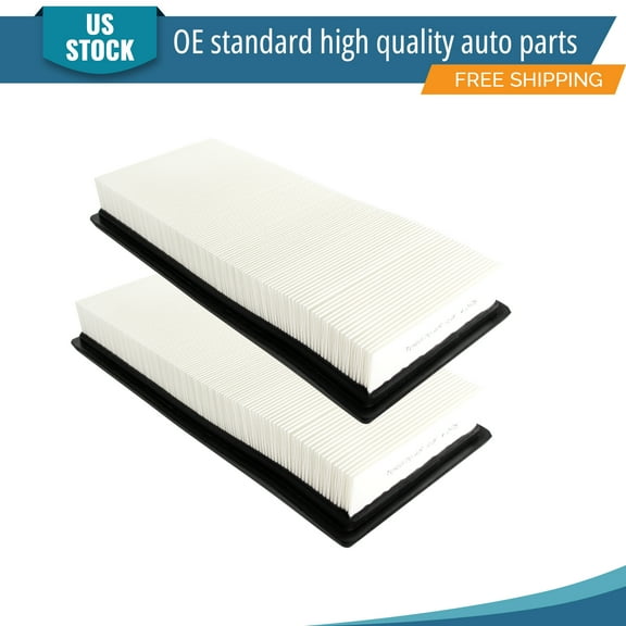 YXPCARS 2PCS Front Engine Air Filter for Ford Escape 2005-2012 Mercury Mariner 2006-2011 2.3L 2.5L, New Air Filter Replacement (CA10170)