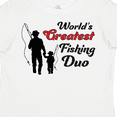thumbnail image 4 of Inktastic World's Greatest Fishing Duo Boys or Girls Toddler T-Shirt, 4 of 5