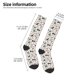 thumbnail image 2 of Fotbe Black Cat And Snake Calcetas Divertidas Estampadas para Hombre y Mujer, Calcetas de Algodón hasta la Rodilla para Caminar, Correr, Enfermería y Embarazo, 2 of 6