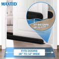 thumbnail image 4 of Bloqueador de corrientes de aire MAXTID, 32 cm, barre puertas interiores, 4 of 6