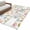 Multicolor, variant on 3'x5' Rug for Living Room Bedroom, Spring Floral Washable Area Rugs Non-Slip Carpet Mats, Colorful Flowers Elegant Pastoral Indoor Low Pile Area Rug Runner for Kitchen, Mudroom