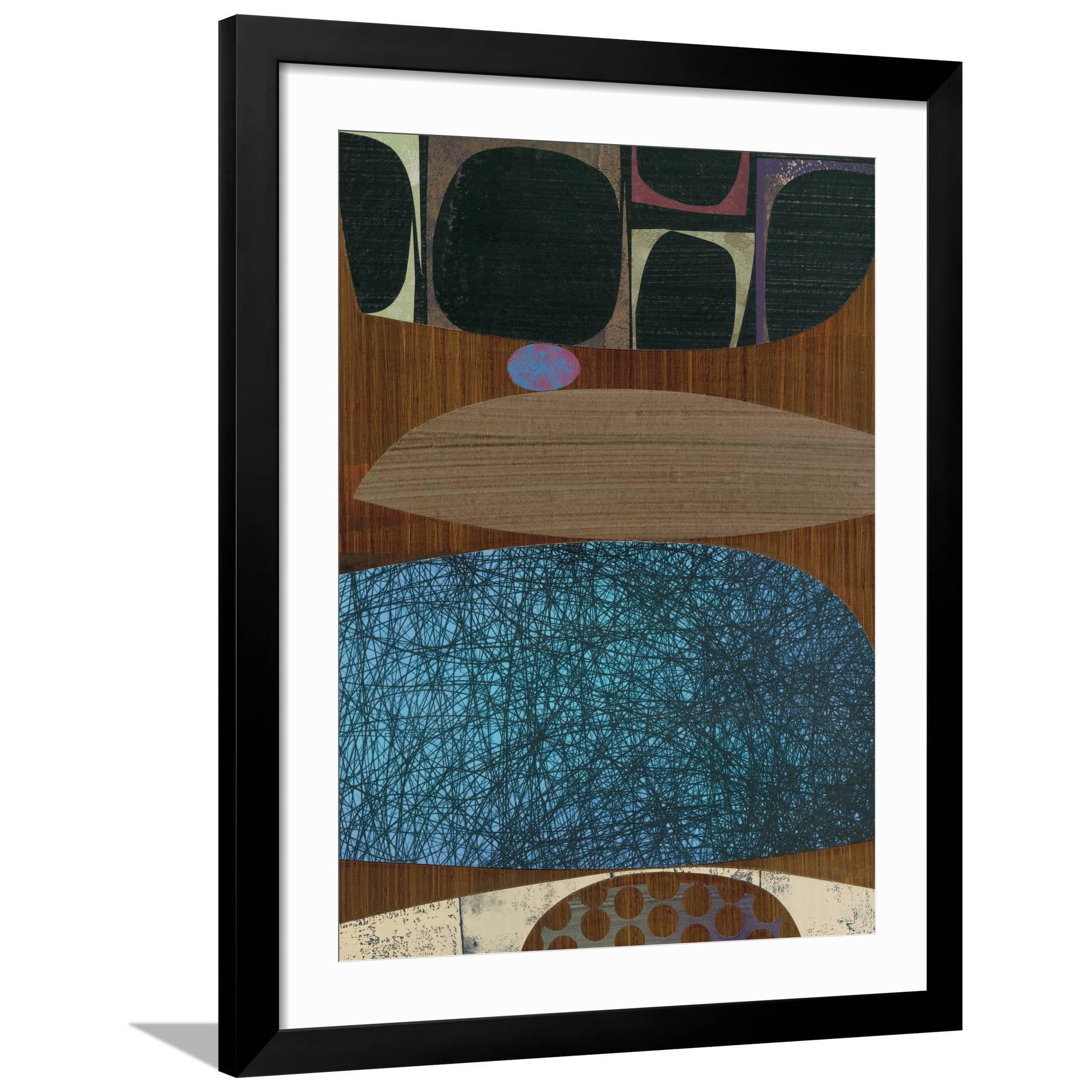 Art.com Cielo Art Print by Rex Ray Black Frame Wall Art 32 x 40
