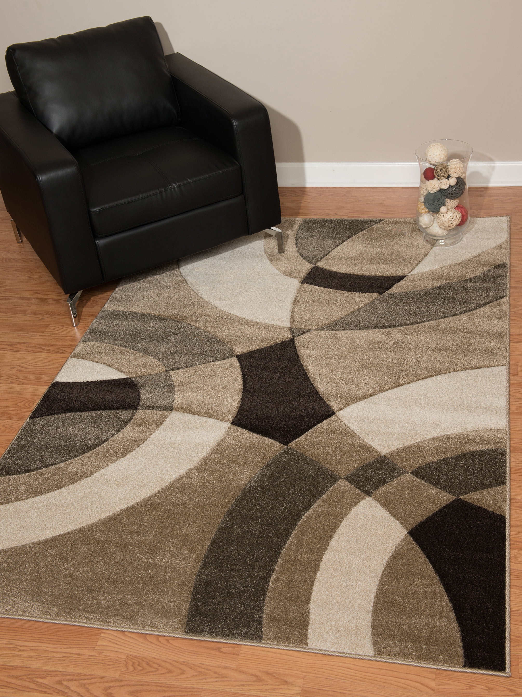 United Weavers Maridi Imad Geometric Beige Woven Polypropylene Area Rug