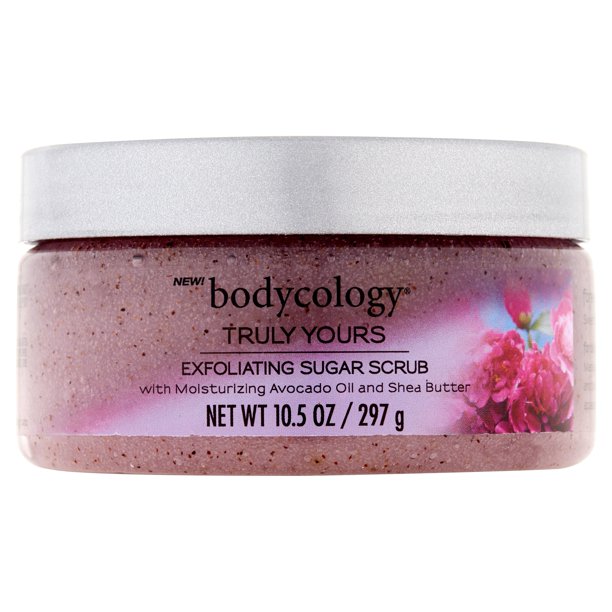 Bodycology Truly Yours Exfoliating Sugar Scrub, 10.5 oz