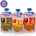 thumbnail image 2 of Alimento para bebés Plum Organics Stage 2, fruta y verdura, 120 ml x 18, 2 of 8