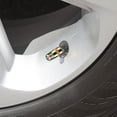 thumbnail image 5 of Tire Pressure Monitoring Valve, Tire Pressure Sensor Indicator, Easy-To-Read 3-Color Indicator Light, Suitable For Most Cars (Silver, 4-Pack), 5 of 6