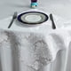 thumbnail image 5 of Juego de servilletas de tela de damasco de lujo, poliéster, para fiestas, banquetes y vacaciones, 10 Uds., 5 of 7