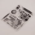 thumbnail image 4 of Ouginx Clear Stamps, Ink Graffiti Rubber Stamp for Scrapbooking and Card Making Supplies, 4 of 5