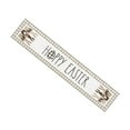 thumbnail image 3 of Rdsfhsp Happy Easter Table Runner 13x72 Inches, Bunny Rabbit Spring Holiday Farmhouse Burlap Buffalo Plaid Indoor Table Decorations for Home Kitchen Dining Table, 3 of 5