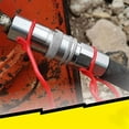 thumbnail image 4 of 1/2Inch NPT Hydraulic Coupler Skid Steer Flat Face Quick Connect Couplings with 2PCS Dust Cap, 4 of 9