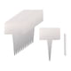 thumbnail image 5 of 12 Uds etiquetas reutilizables transparentes perfecl para plantas Estilo A, 5 of 8