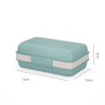 thumbnail image 4 of Jabonera de viaje a prueba de fugas con tapa - Soporte para barra de jabón escurridor - Contenedor de jabón de viaje - Estuche de jabón portátil para viajes, baño, 4 of 5
