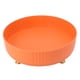 thumbnail image 2 of Bandeja giratoria de 360 grados para cocina, organizador de especias multifuncional antideslizante para armario, despensa, refrigerador y encimera, color naranja, 2 of 14