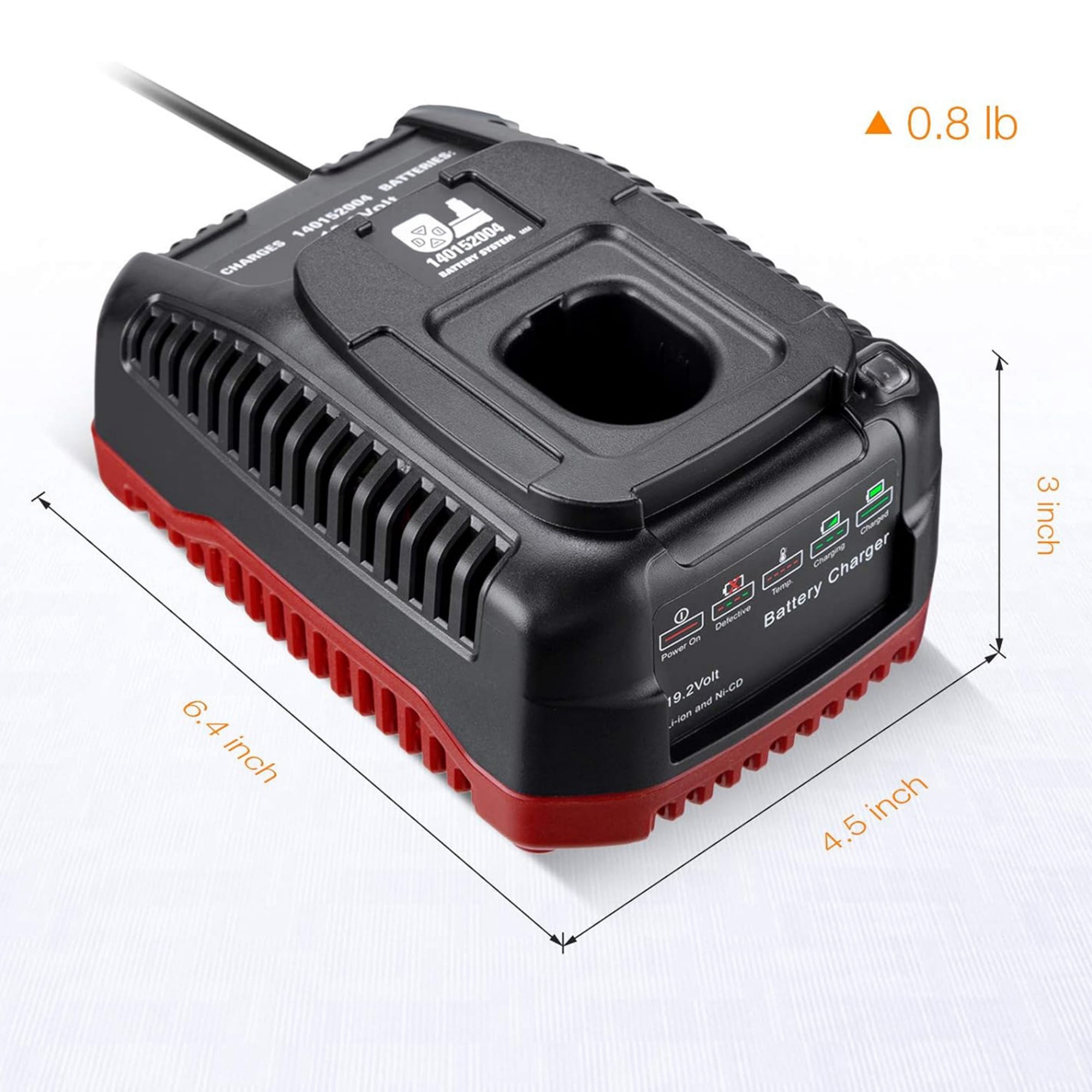 19.2V C3 Charger for Craftsman 19.2 Volt XCP Li-ion Ni-CD Battery 140152004