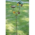 thumbnail image 5 of 52" H Bird Baths for Outdoors,Metal Bird Bath Bowl,Birdhouses for Outdoors with Pole,Birdhouses for Outdoors,Garden Yard Decor, 5 of 6