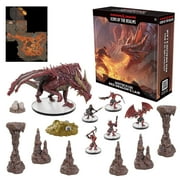 WizKids WZK96294 Dungeons & Dragons Icons of the Realms Adventure Box Red Dragons Lair Miniature