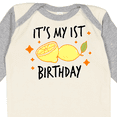 thumbnail image 4 of Inktastic Its My 1st Birthday with Lemons Boys or Girls Long Sleeve Baby Bodysuit, 4 of 5
