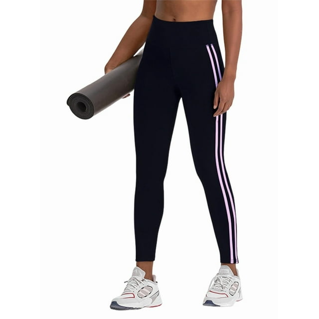 de Compresión para Control de Abdomen para Mujer, Pantalones de Yoga para Correr y Hacer Ejercicio con Cintura Alta. Rosa XL