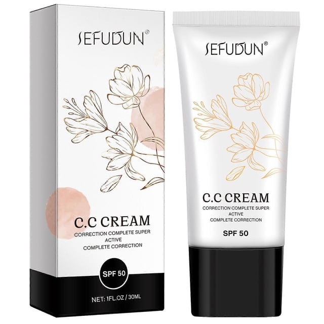 Korean Color Changing CC-Cream All in 1 Cosmetics CC-Cream for Women