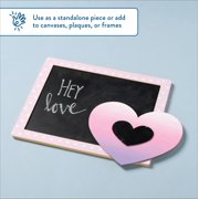 Hello Hobby 7 Wood Shape, Heart