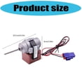 thumbnail image 3 of D4612AAA21 Refrigerator Cooling Fan Motor 12V 2.5W Replacement Metal for B20CS80SNB/01 B20CS50SNB/01 B20CS51SNI/01, 3 of 4