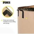 thumbnail image 2 of iPower 5-Pack 10 Gallon Plant Grow Bags Thickened Fabric Pots, 2 of 7