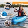thumbnail image 5 of Lifetime Pacer 80 Kayak (Paddle Included) - Dragonfly Blue - 91112, 5 of 7