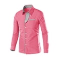 thumbnail image 6 of Enjoytime Button Down Shirt Men Fashion Business Casual Dress Collared Long Sleeve Shirts with Pocket, 6 of 6