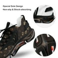 thumbnail image 7 of Brown Dog Paw Retro Style Walking Shoes for Men Woman Lightweight Tennis Fashion Elastic Sports Shoes Cushion Basketball Shoes, 7 of 7