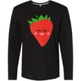thumbnail image 3 of Inktastic Strawberry Kawaii Long Sleeve T-Shirt, 3 of 5