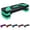 Green, variant on KL KLB Sport 31in Aerobic Step Platform Adjustable Exercise Fitness Workout Steppe W/4 Risers, Black/Red