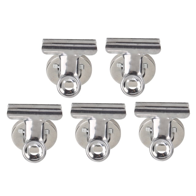 Juego De Clips Magnéticos 5 Uds. Clips Magnéticos Juego De Fijación De Imán Duradero Potente Herramienta De Fijación De Imán De Clip Magnético Para Suministros Industriales Anggrek Herramientas