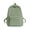 Green, variant on Large Capacity Durable Backpack for Commuting Business Travel and Everyday Casual Use with Material Design