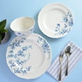 thumbnail image 5 of 222 Fifth Bellamy Blue Porcelain 12-Piece Dinnerware Set, Service for 4, 5 of 9
