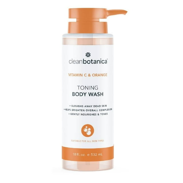 Body Wash Clean Botanica Vitamin C and Mandarin 532 ml