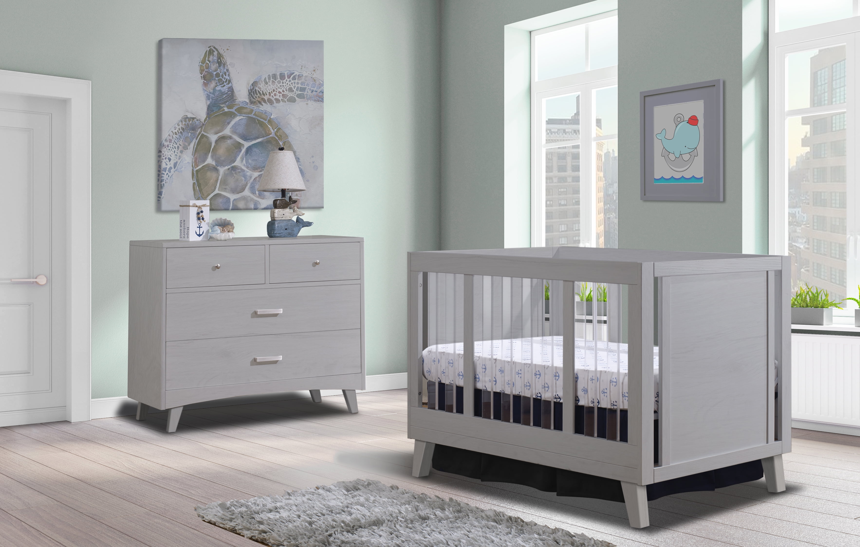 Sorelle Uptown Acrylic Crib