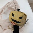 thumbnail image 3 of Halloween Pumpkin Shaped Shoulder Bag Women Crossbody Bags Summer Beach Tote, 3 of 5