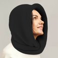 thumbnail image 2 of Women's Winter Scarf Hat Combo Knit Headscarf Hats for Cold Weather Warm Ear, 2 of 3