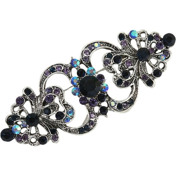 Antique Inspired Rhinestones Jewelry Secure Pin Closure Formal Occasion Outfits