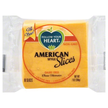 Follow Your Heart American Cheese Slices, 7 Oz., 10 Count