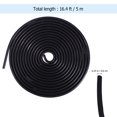 thumbnail image 5 of FOMIYES Door Weather p Black Epdm Foam Seal with Adhesive Easy Install for Home and Car, 5 of 8