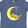 thumbnail image 4 of Inktastic Tabby Kitty Lunar Love Boys or Girls Toddler T-Shirt, 4 of 5