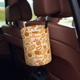 thumbnail image 5 of Honeii Various Bread Print Waterproof Car Trash Can,Waterproof Portable Collapsible Trash Can,Garbage Container fits Most Cars,SUVs,and Trucks, 5 of 7
