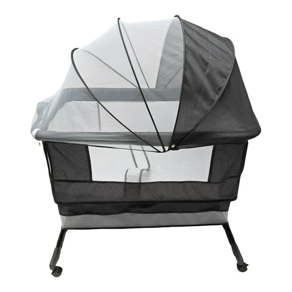 Cuna de Viaje Colecho Baby All Pro 3 en 1 Color Gris Obscuro