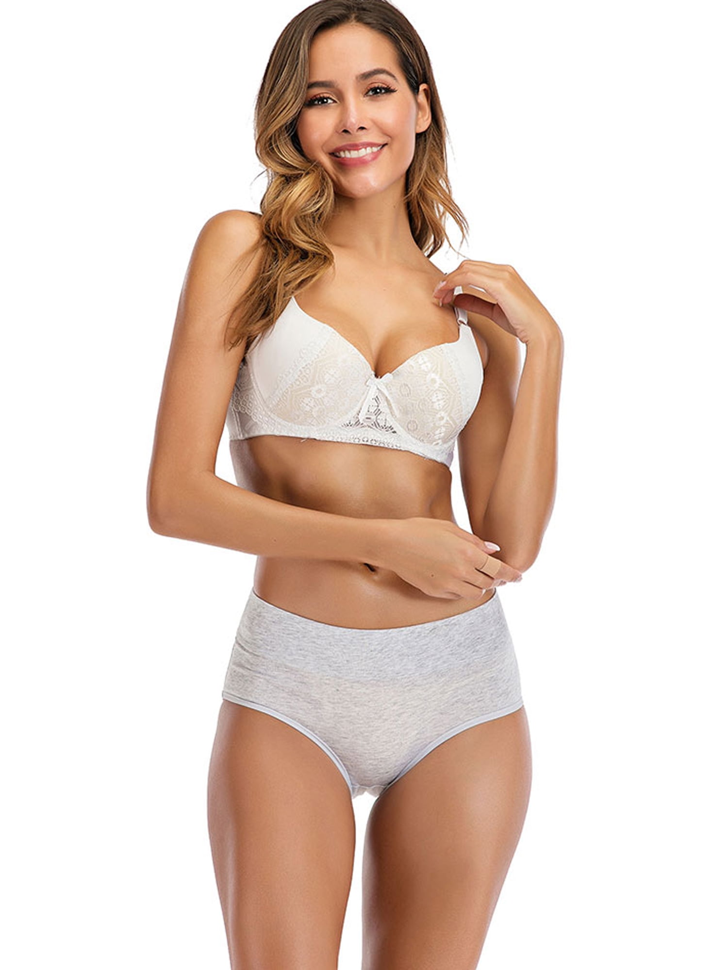 Dodoing DODOING Womens Plus Size Underwear, High Waist Tummy Control