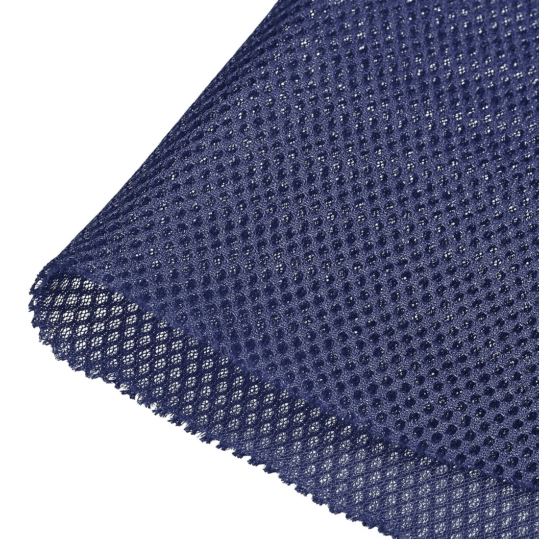 Uxcell Speaker Grill Cloth Polyester Fiber Stereo Mesh Fabric Dark Blue 0.5x1.45m