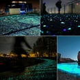 thumbnail image 4 of Vacemry Glow in Dark Pebbles, 300 Pcs Luminous Garden Stones for Pathway, Flower Pots, and Aquarium, Resin Pebbles that Glow at Night, Outdoor and Indoor Decor, 4 of 9